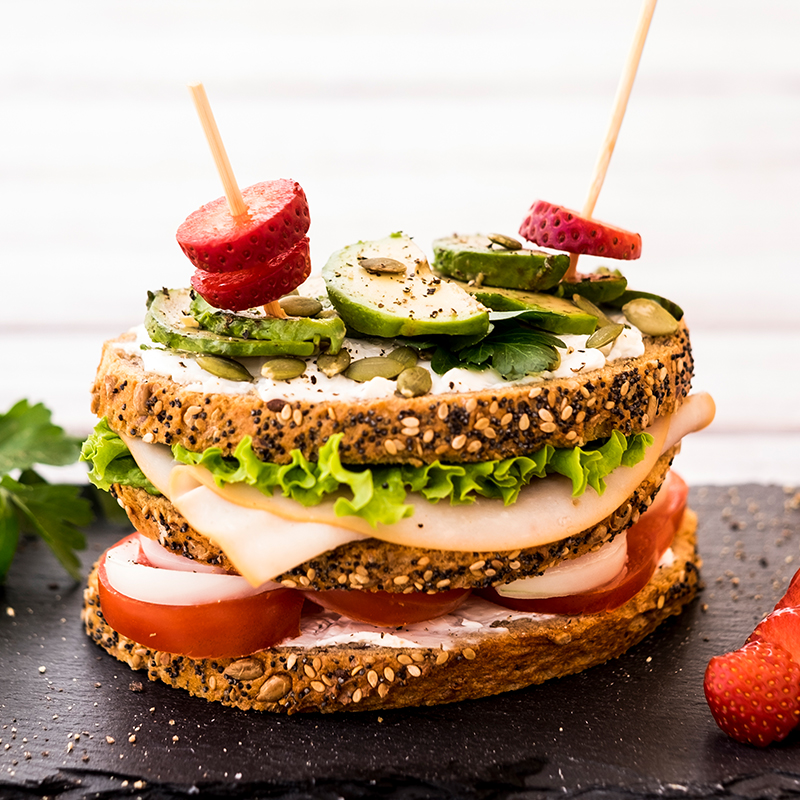 Máy làm bánh sandwich tấm có thể hoán đổi cho nhau