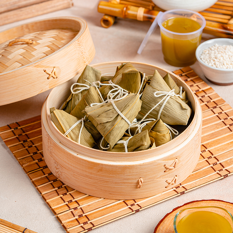 Nồi hấp tre dệt thủ công